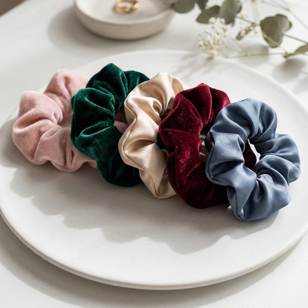 Hair Scrunchies Pack (5 pcs)