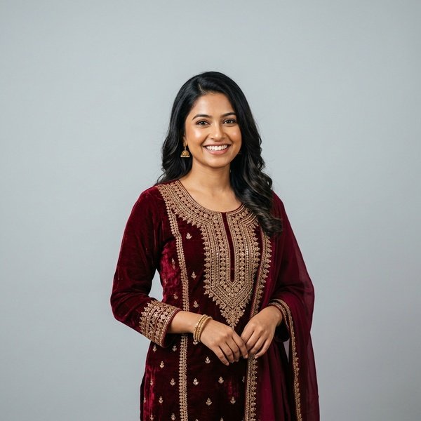 Embroidered Salwar Kameez Set